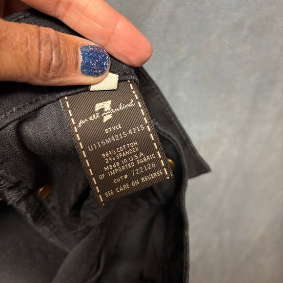 7 For All Mankind Dark Flare Jeans - Picture 4 of 16